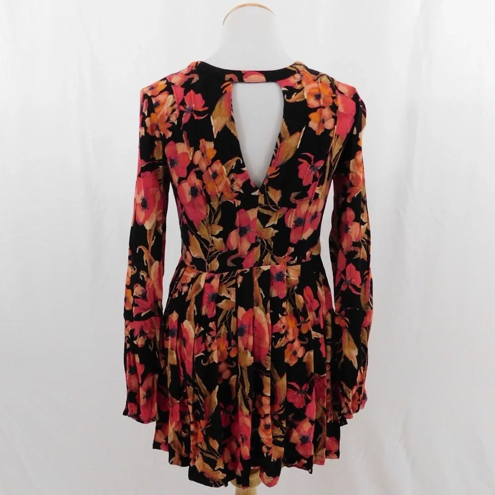 Free People Floral Mini Dress - Picture 5 of 6